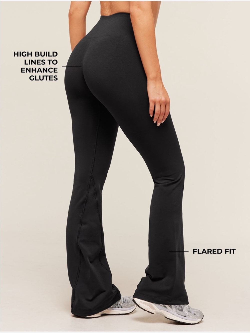 Gymshark Soft Sculpt Flared Leggings - Picture 6 of 6